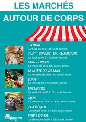 Les marchés autour de Corps 2025