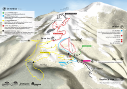 Plan pistes Signaraux