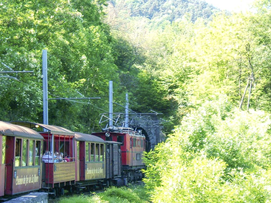 Petit Train de La Mure, chemin de fer