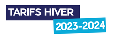 Tarifs Hiver 2023 - 2024