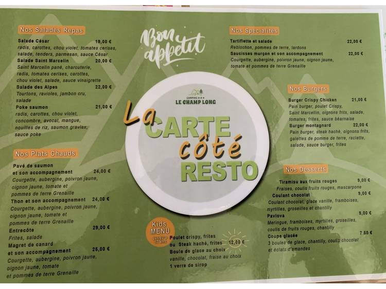 Photo 3 Restaurant Le Champ Long
