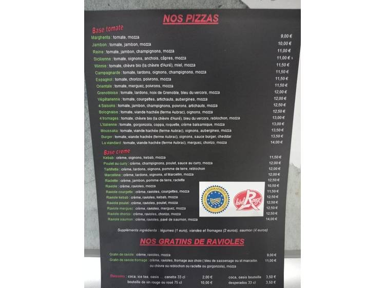 Photo 2 Pizzeria : Pizza de La Pierre Percée