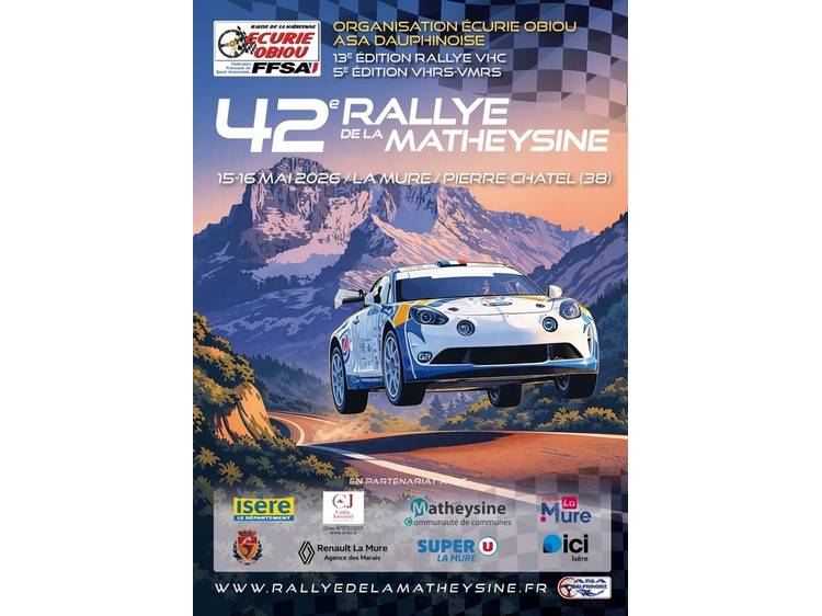 Photo 1 42ème Rallye de la Matheysine 2025
