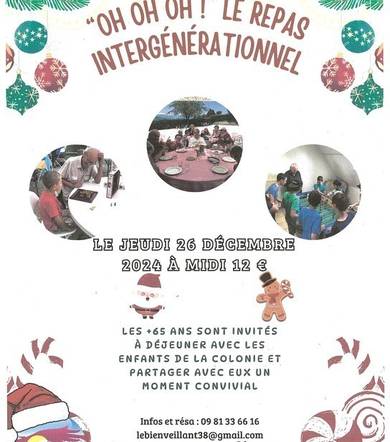 Repas intergénérationnel