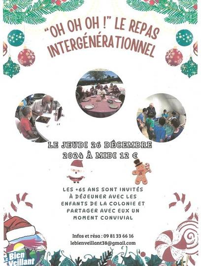 Repas intergénérationnel