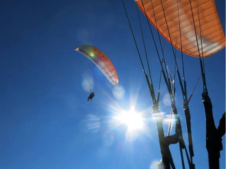 Photo 2 Baptême de parapente en biplace avec Aérosat