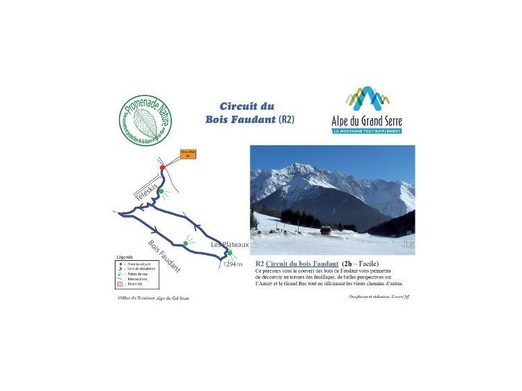 Photo 3 Circuit raquette du Bois Faudant