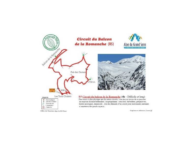 Photo 5 Circuit raquette du balcon de la Romanche