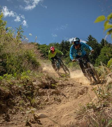 Marvel - piste rouge - VTT