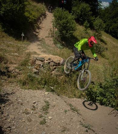 Mortillonne - piste noire - VTT
