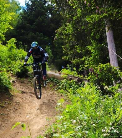 Patatrack - piste descente VTT bleue