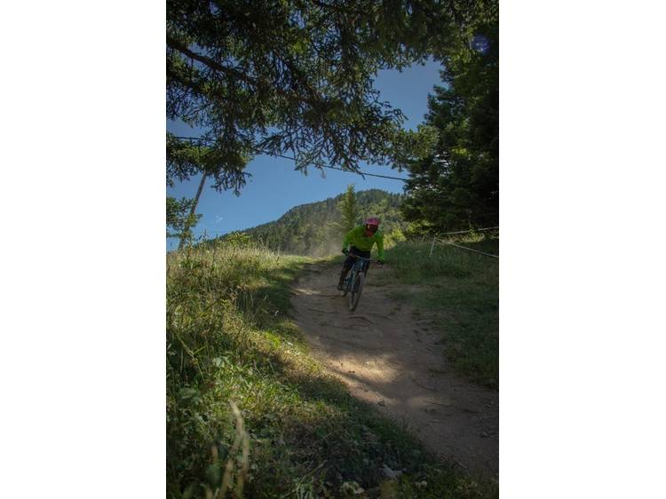Photo 1 Patatrack - piste descente VTT bleue