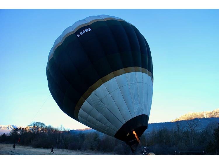 Photo 6 Baptême en montgolfière, Vue panoramique sur les Ecrins (au départ de Corps 38970)