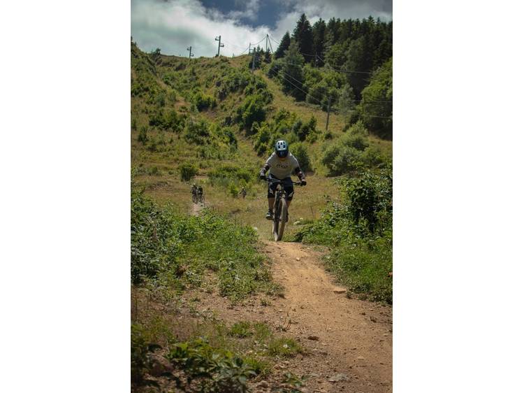 Photo 1 Gaz - piste bleue - VTT