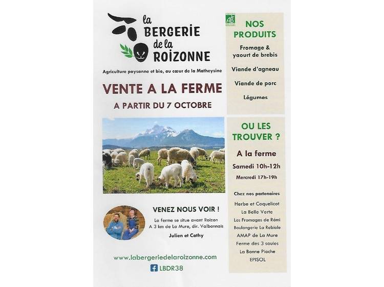 Photo  La Bergerie de la Roizonne - Vente à la ferme