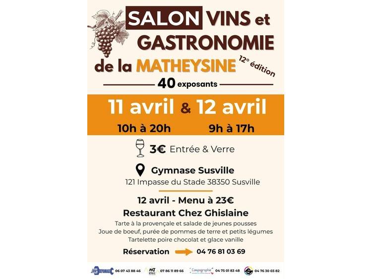 Photo 1 12ème Salon des Vins et de la Gastronomie de la Matheysine