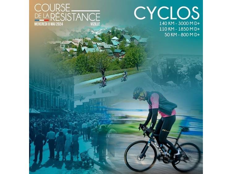Photo  Course de la Résistance - épreuve cyclotouristique  110 km