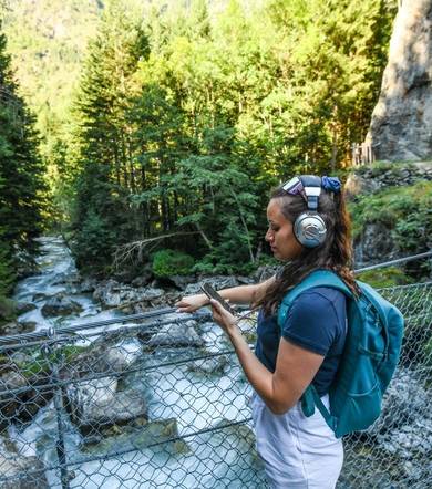 Itinéraire pédestre : promenade sonore La Chalp en Valjouffrey
