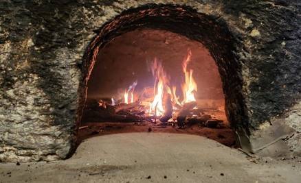 Pizza au four à bois de "L'auberge de l'érable"