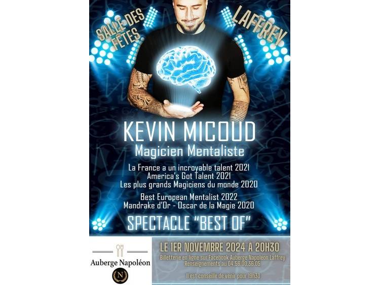 Foto 1 Spectacle Kevin Micoud Magicien Mentalist