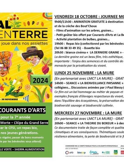 Festival Alimenterre 2024 - 7ème édition