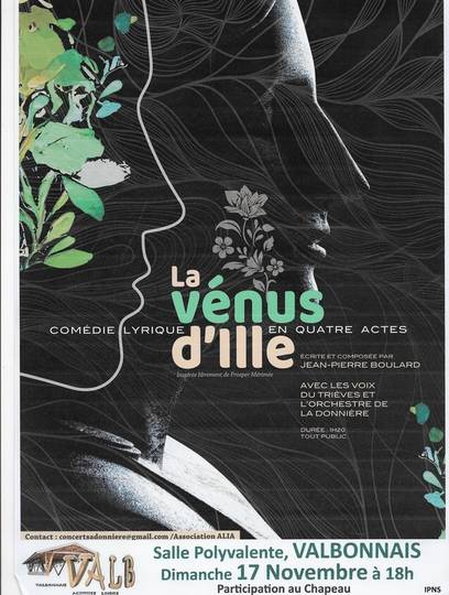 Spectacle de Théâtre - La Venus d'Ille