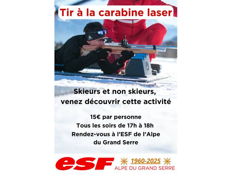 Photo 2 Tir à la carabine laser