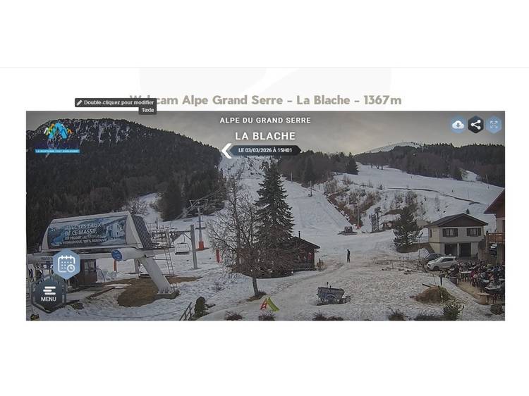 Photo 1 Webcam Alpe du Grand Serre - La Blache 1367m