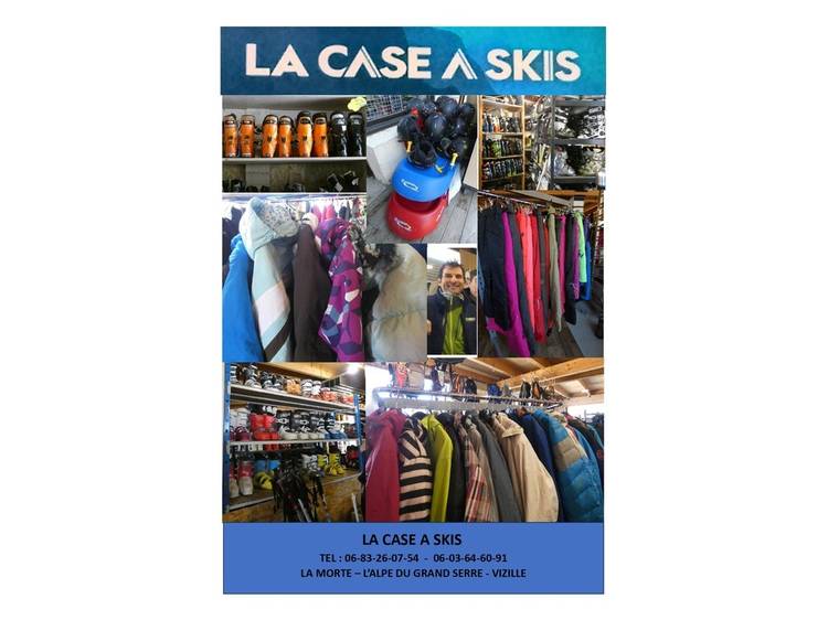 Photo 1 La case à skis à l'Alpe du Grand Serre en Hiver