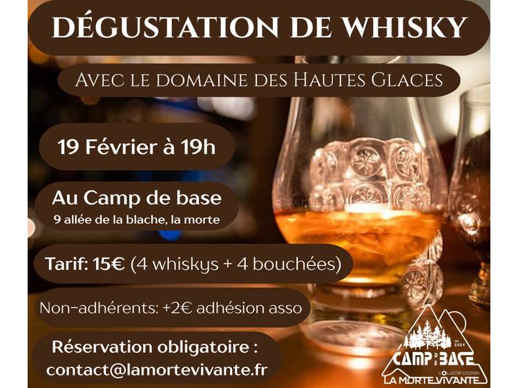 Photo 1 Dégustation de Whisky