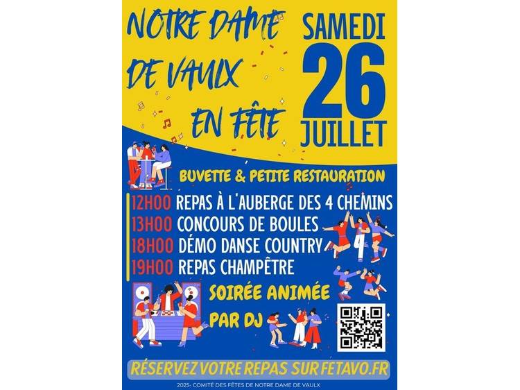 Photo 1 Déjeuner festif - Fête du village de Notre-Dame de Vaulx 2025