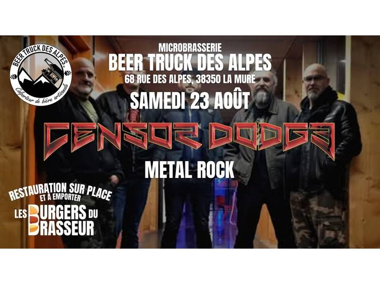 Photo 1 Concert Censor Dodge - Rock/Metal