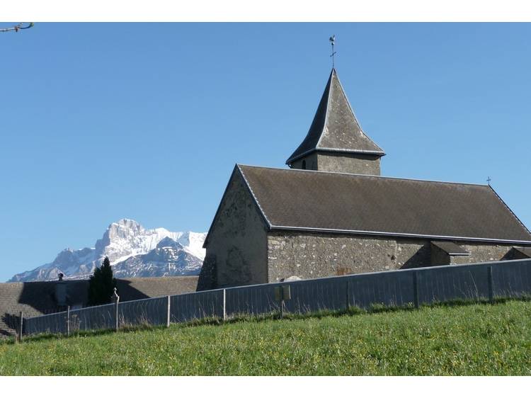 Photo 3 Découverte de l'église Sainte Marguerite de Ponsonnas (XVe siecle)