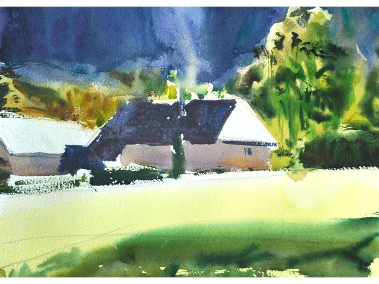 Photo 1 Exposition : "Un géographe aquarelliste dans le Valbonnais"