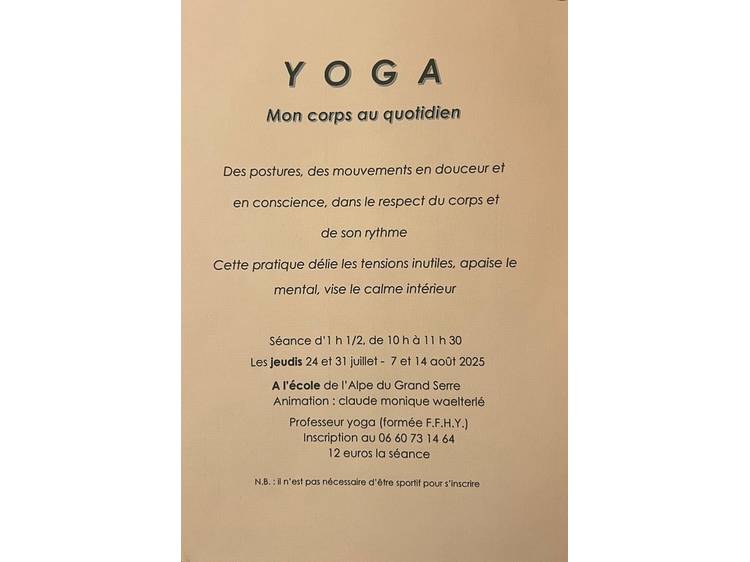 Photo 1 Yoga, my body in everyday life