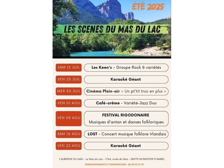 Photo 1 Karaoké Géant - Scène du Mas du Lac 2025