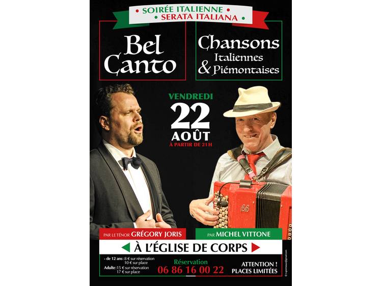 Photo 1 Bel Canto - Chansons italiennes et piémontaises
