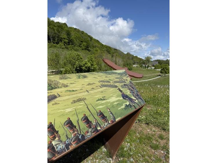 Photo 6 Promenade pédestre : Découverte  Napoléon et la Prairie de la Rencontre