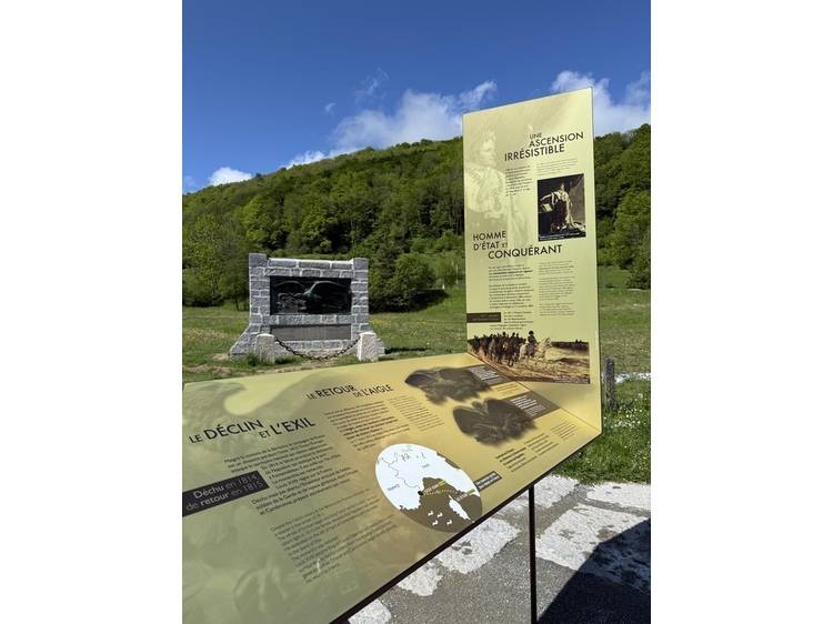 Photo 7 Promenade pédestre : Découverte  Napoléon et la Prairie de la Rencontre