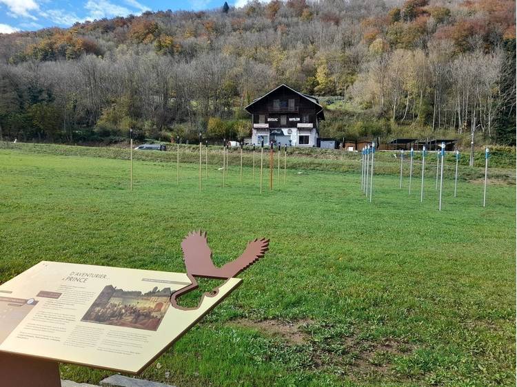 Photo 8 Promenade pédestre : Découverte  Napoléon et la Prairie de la Rencontre