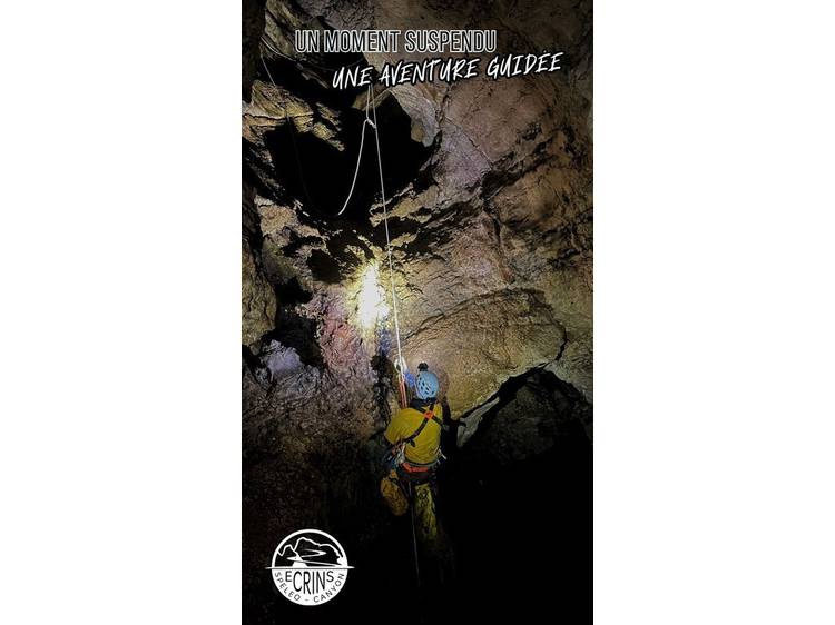 Photo 2 Spéléologie sportive - Grotte de la Fountarasse avec Ecrins Spéléo Canyon