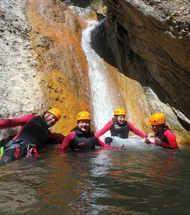 Canyoning découverte - Ecrins Spéléo Canyon