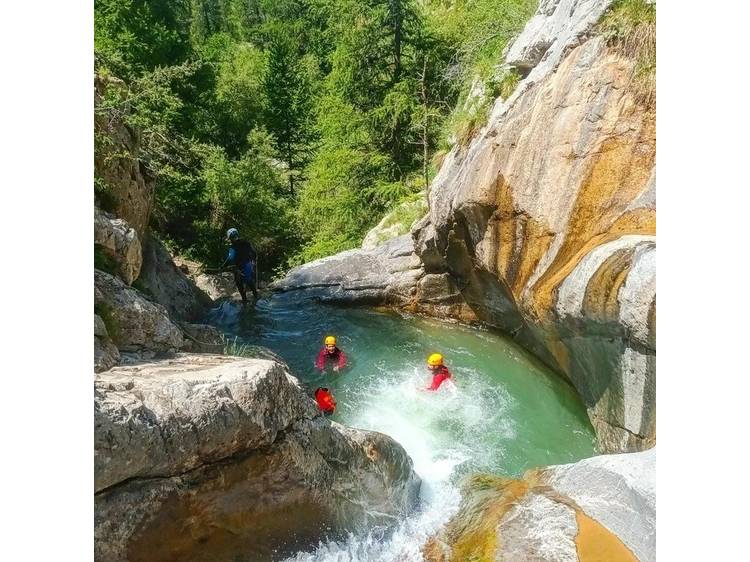 Photo 18 Canyoning découverte - Ecrins Spéléo Canyon