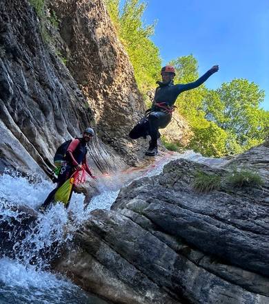 Canyoning découverte - Ecrins Spéléo Canyon