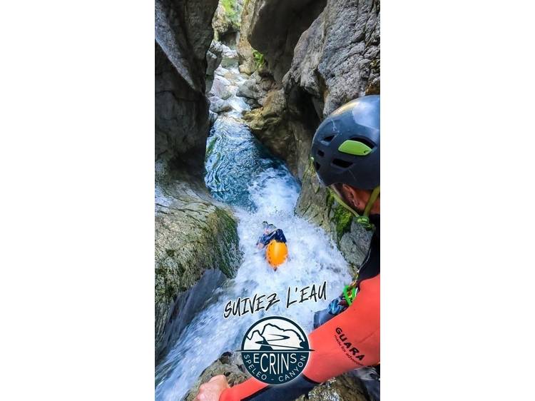 Photo 4 Canyoning sportif - Canyon de Val d'Estrèche avec Écrins Spéléo Canyon
