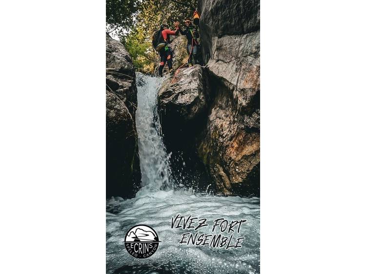 Photo 7 Canyoning sportif - Canyon de Val d'Estrèche avec Écrins Spéléo Canyon