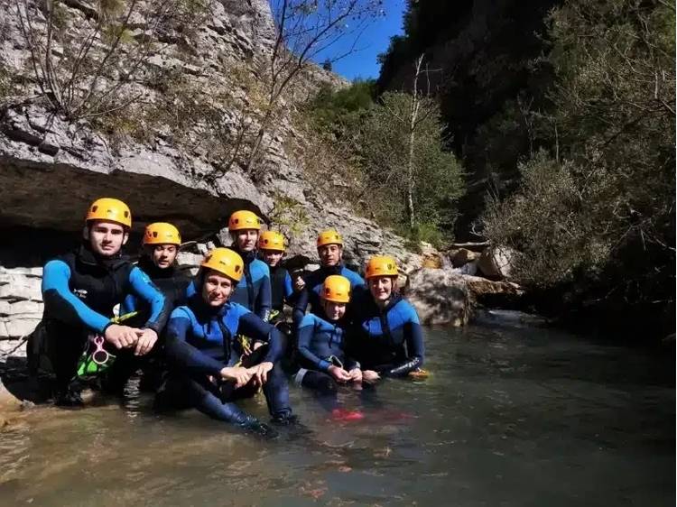 Photo 8 Canyoning découverte - Canyon de Rabou avec Ecrins Spéléo Canyon