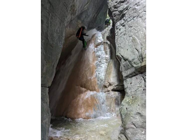 Photo 5 Canyoning découverte - Canyon du Rio Sourd avec Ecrins Spéléo Canyon