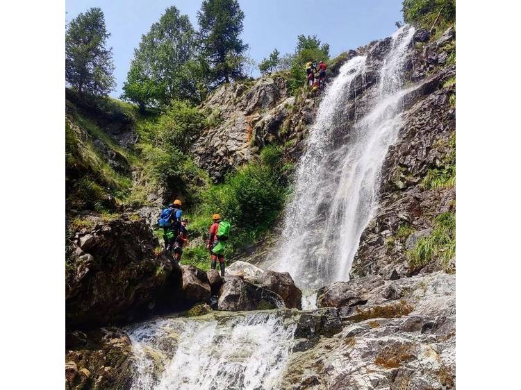 Photo 2 Canyoning Grande Course  - Canyon d'Amblard avec Écrins Spéléo Canyon