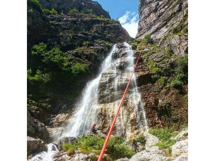 Photo 3 Canyoning Grande Course  - Canyon d'Amblard avec Écrins Spéléo Canyon